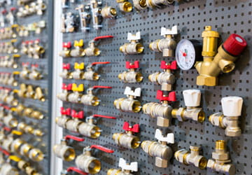 Valves Various plumbing valves
