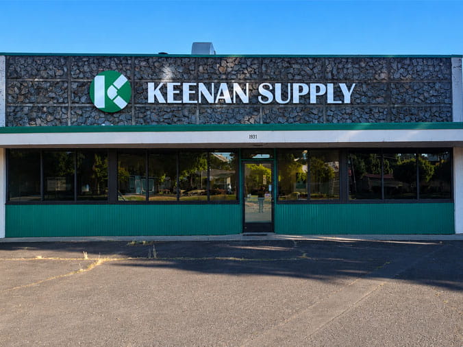 Keenan Supply Eugene Oregan building entrance